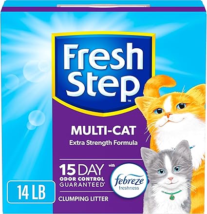 Fresh Step Clumping Cat Litter, Multi-Cat Review (Best Price on Amazon)