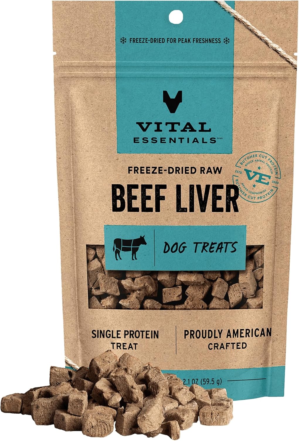 Vital Essentials Single Ingredient Beef Liver Dog Treats Review (Best Price on Amazon)